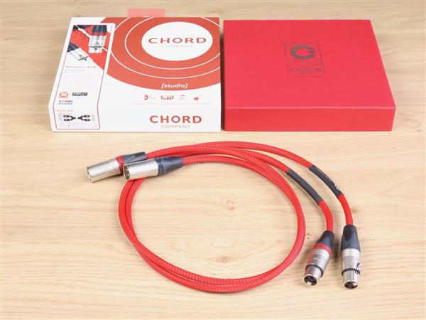 Grote foto chord company shawline tuned aray audio interconnects xlr 1 0 metre audio tv en foto onderdelen en accessoires