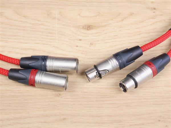 Grote foto chord company shawline tuned aray audio interconnects xlr 1 0 metre audio tv en foto onderdelen en accessoires