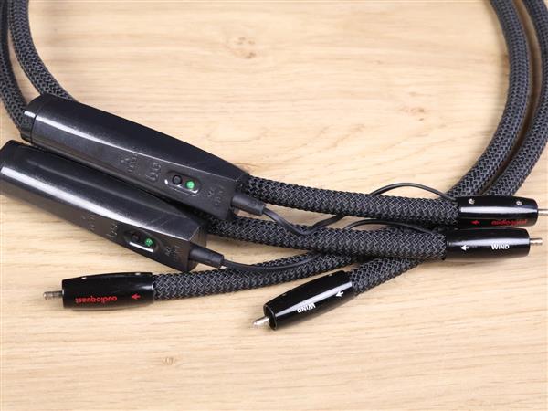 Grote foto audioquest wind highend silver audio interconnects rca 1 0 metre audio tv en foto onderdelen en accessoires