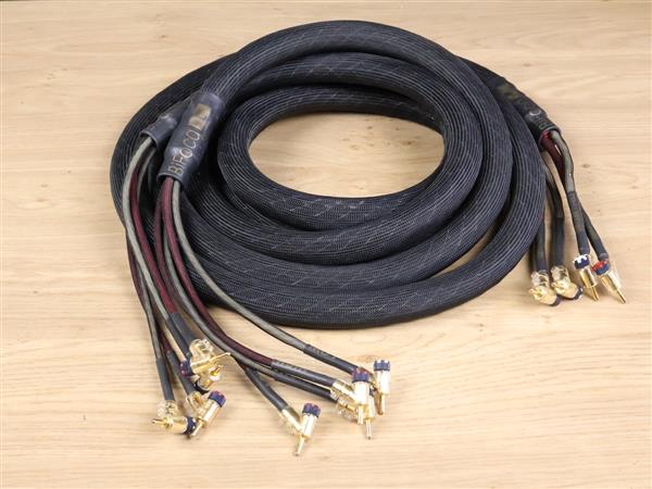 Grote foto kimber kable bifocal highend bi wired audio speaker cables 3 0 metre audio tv en foto onderdelen en accessoires