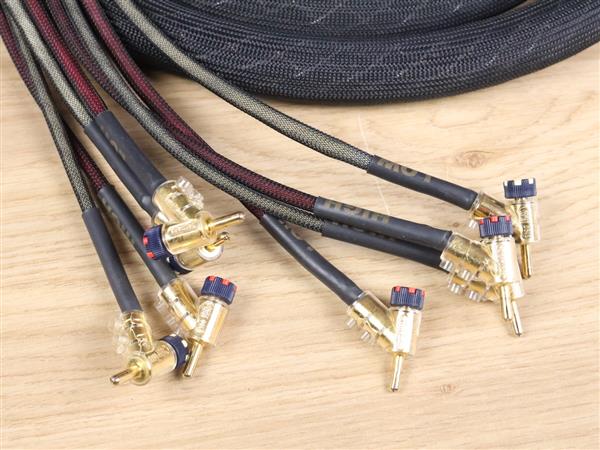 Grote foto kimber kable bifocal highend bi wired audio speaker cables 3 0 metre audio tv en foto onderdelen en accessoires