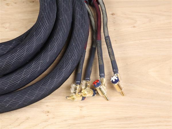 Grote foto kimber kable bifocal highend bi wired audio speaker cables 3 0 metre audio tv en foto onderdelen en accessoires