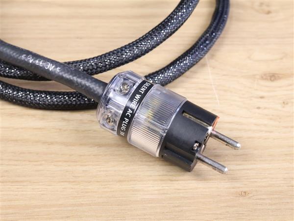 Grote foto silent wire ac 33 ag silver audio power cable 1 5 metre audio tv en foto onderdelen en accessoires