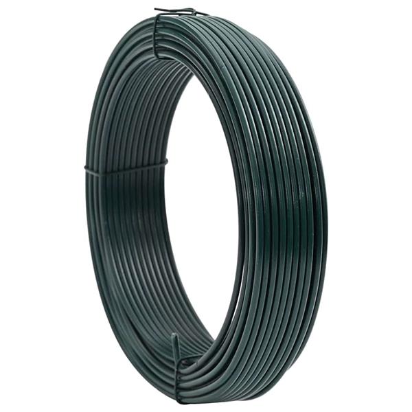 Grote foto vidaxl hek binddraad groen 80 m staal tuin en terras hekken en schuttingen