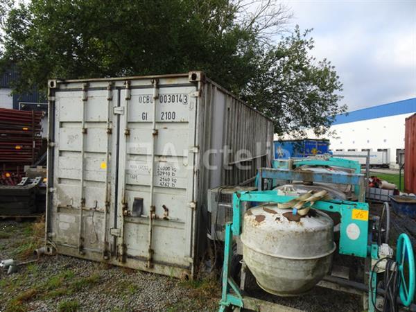 Grote foto een zeecontainer van 20 voet doe het zelf en verbouw onderdelen en accessoires