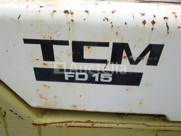 Grote foto een tcm vorkheftruck fd 15 z5 doe het zelf en verbouw onderdelen en accessoires