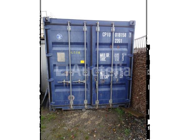Grote foto een zeecontainer van 20 voet doe het zelf en verbouw onderdelen en accessoires