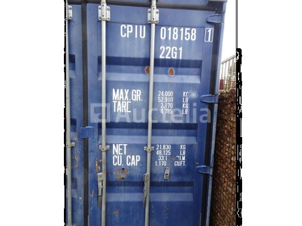 Grote foto een zeecontainer van 20 voet doe het zelf en verbouw onderdelen en accessoires