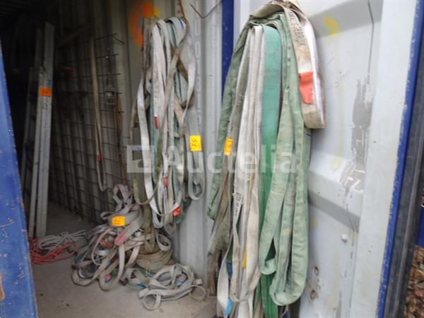 Grote foto een set hijsbanden doe het zelf en verbouw onderdelen en accessoires
