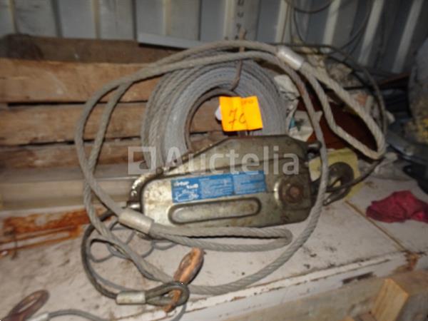 Grote foto een tirfor en zijn kabel doe het zelf en verbouw onderdelen en accessoires