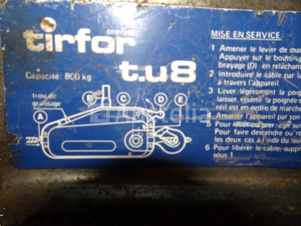 Grote foto een tirfor en zijn kabel doe het zelf en verbouw onderdelen en accessoires