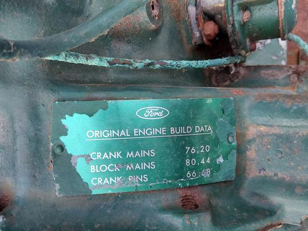 Grote foto ford 2712e motor met stamford generator 40 kva doe het zelf en verbouw aggregaten