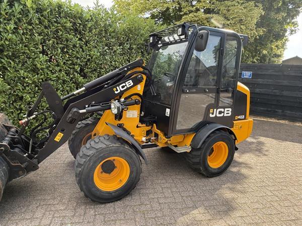 Grote foto jcb 403 bj 2022 met slechts 1240 uur top shovel agrarisch algemeen