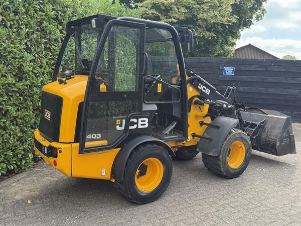 Grote foto jcb 403 bj 2022 met slechts 1240 uur top shovel agrarisch algemeen