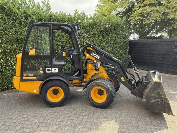 Grote foto jcb 403 bj 2022 met slechts 1240 uur top shovel agrarisch algemeen