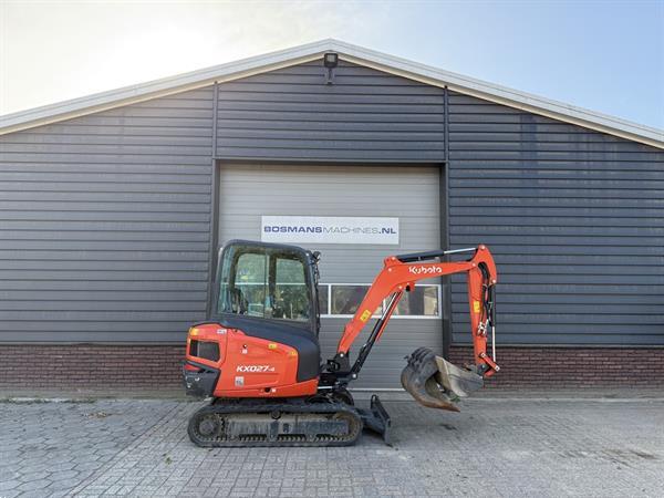 Grote foto kubota kx027 hi spec minigraver bj 2024 590 uur doe het zelf en verbouw kranen en graafmachines