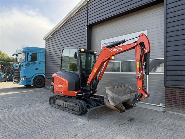 Grote foto kubota kx027 hi spec minigraver bj 2024 590 uur doe het zelf en verbouw kranen en graafmachines