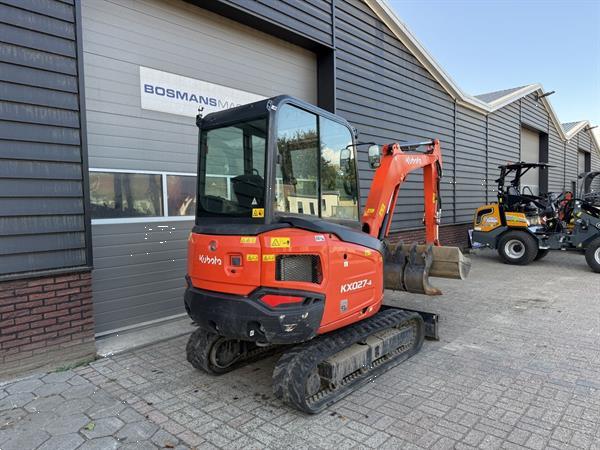Grote foto kubota kx027 hi spec minigraver bj 2024 590 uur doe het zelf en verbouw kranen en graafmachines