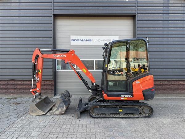 Grote foto kubota kx027 hi spec minigraver bj 2024 590 uur doe het zelf en verbouw kranen en graafmachines