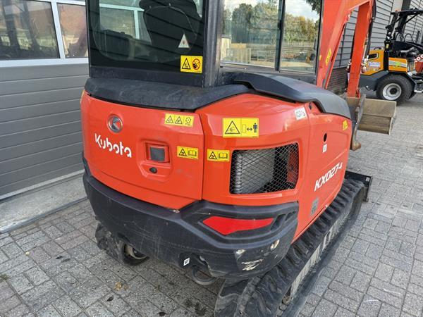 Grote foto kubota kx027 hi spec minigraver bj 2024 590 uur doe het zelf en verbouw kranen en graafmachines