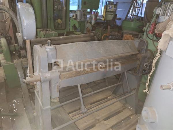 Grote foto interne referentie s0186 fasti manuele vouwmachine nuttige breedte 1050 mm doe het zelf en verbouw ijzerwaren en bevestigingsmiddelen