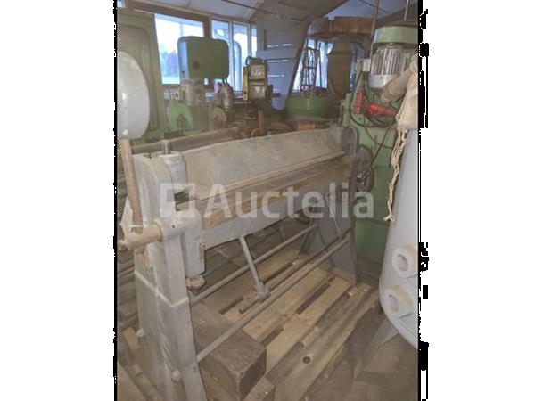 Grote foto interne referentie s0186 fasti manuele vouwmachine nuttige breedte 1050 mm doe het zelf en verbouw ijzerwaren en bevestigingsmiddelen