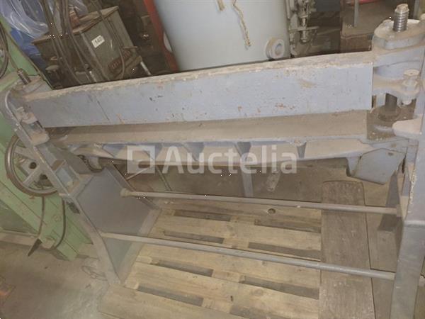 Grote foto interne referentie s0186 fasti manuele vouwmachine nuttige breedte 1050 mm doe het zelf en verbouw ijzerwaren en bevestigingsmiddelen