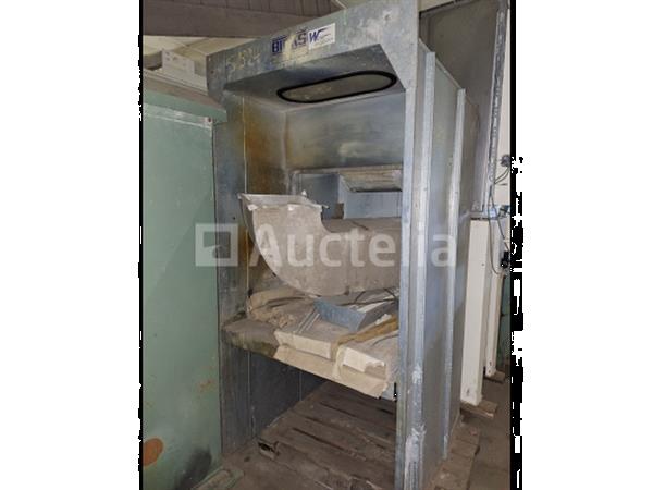 Grote foto interne referentie nn018 kleine spuitcabine doe het zelf en verbouw ijzerwaren en bevestigingsmiddelen