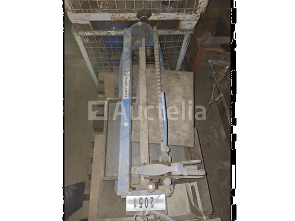 Grote foto interne referentie s2051 vouwmachine voor dun handmatig plaatwerk 640mm doe het zelf en verbouw ijzerwaren en bevestigingsmiddelen