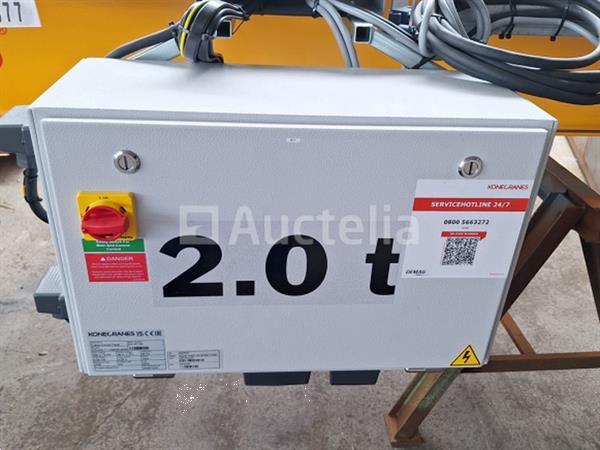 Grote foto interne referentie s2877 nieuwe bovenloopkraan 2t kone kranen 3825mm dikte doe het zelf en verbouw ijzerwaren en bevestigingsmiddelen
