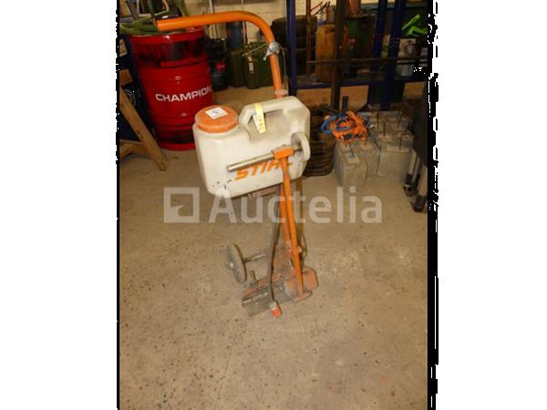 Grote foto stihl vloerzaag steunwagen doe het zelf en verbouw onderdelen en accessoires