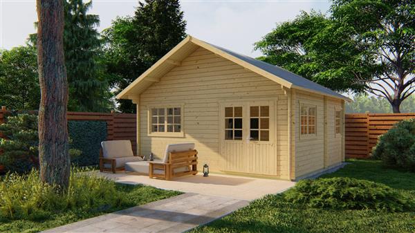 Grote foto maatwerk blokhutten woonunits bijgebouwen. tuin en terras tuinhuisjes en blokhutten