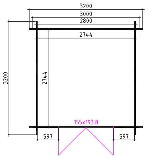 Grote foto nieuw blokhut 330m tuin en terras tuinhuisjes en blokhutten