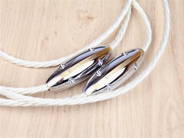 Grote foto crystal cable absolute dream silver highend audio interconnects rca 1 0 metre audio tv en foto onderdelen en accessoires