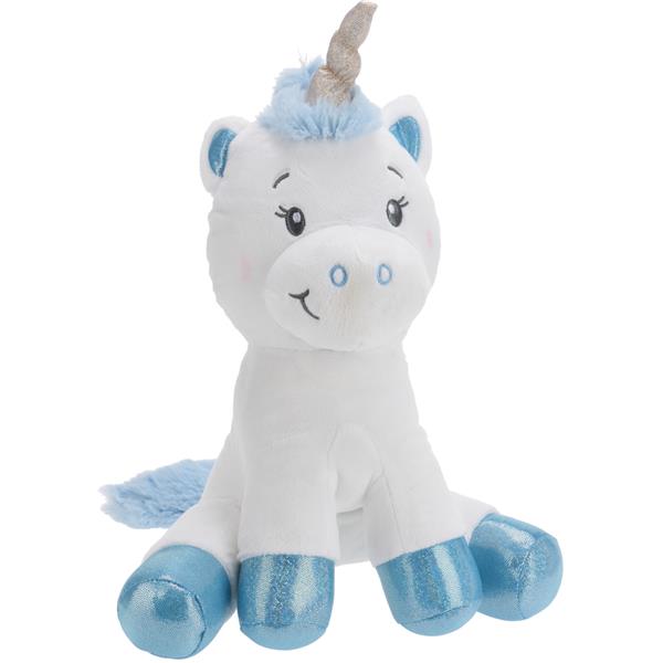 Grote foto kleine eenhoorn blauw kinderen en baby knuffels en pluche