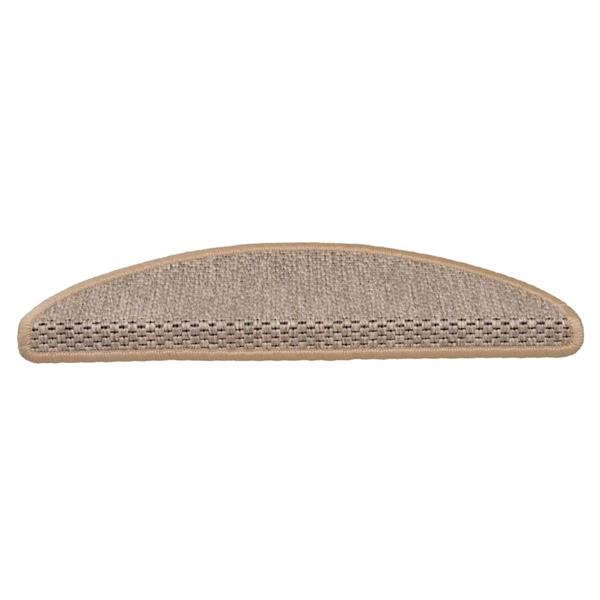 Grote foto vidaxl trapmatten zelfklevend 15 st sisal look 56x17x3 cm lichtbeige huis en inrichting overige huis en inrichting