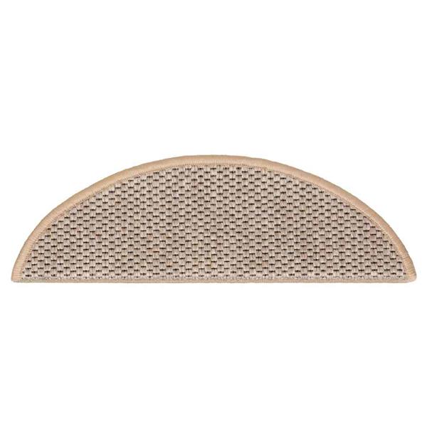 Grote foto vidaxl trapmatten zelfklevend 15 st sisal look 56x17x3 cm lichtbeige huis en inrichting overige huis en inrichting