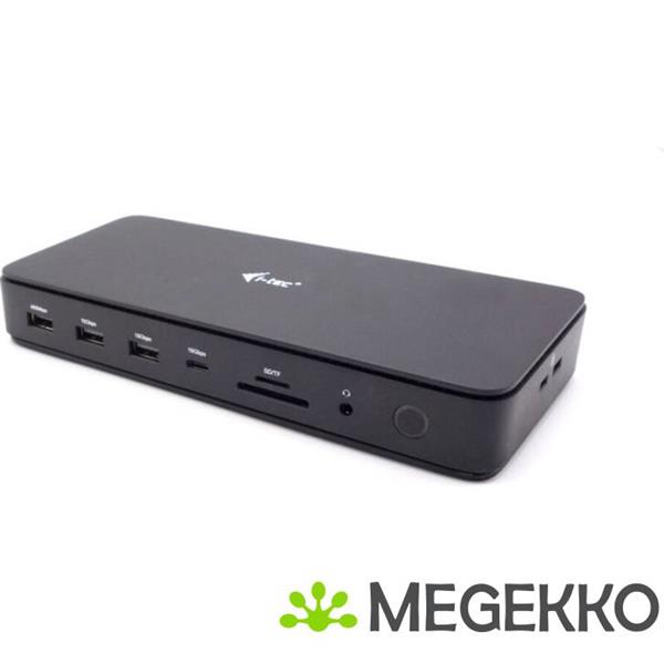 Grote foto i tec thunderbolt 4 dual displayport docking station pro power delivery 92 w computers en software overige computers en software