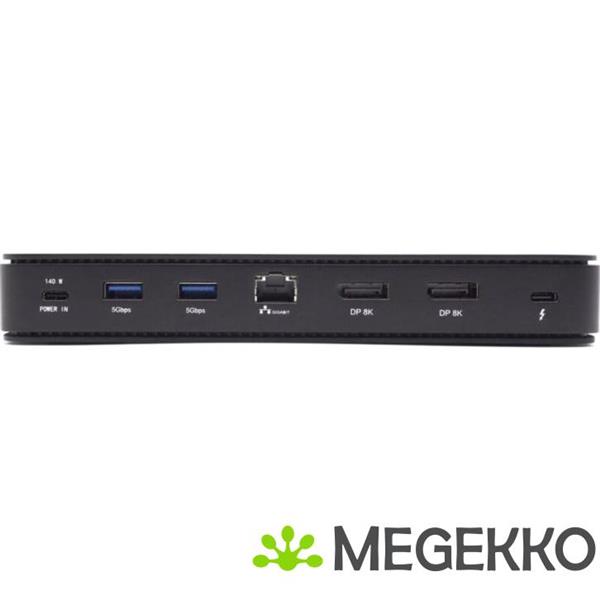 Grote foto i tec thunderbolt 4 dual displayport docking station pro power delivery 92 w computers en software overige computers en software