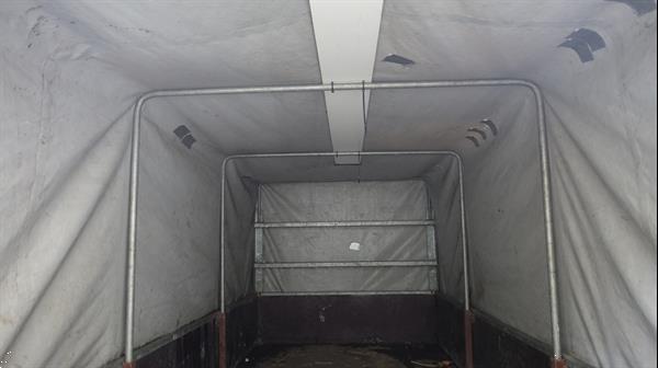 Grote foto solide huif aanhanger agrarisch aanhangwagens
