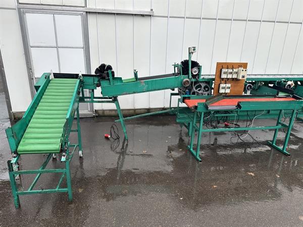 Grote foto greefa mechanische gewichtsorteermachine voor appels en tomaten agrarisch tuinbouw