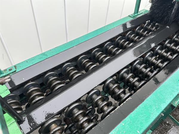Grote foto greefa mechanische gewichtsorteermachine voor appels en tomaten agrarisch tuinbouw
