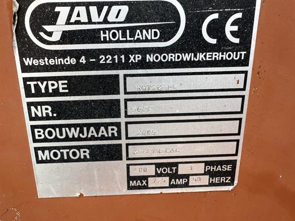 Grote foto javo rotofill met transportband 210 cm agrarisch tuinbouw