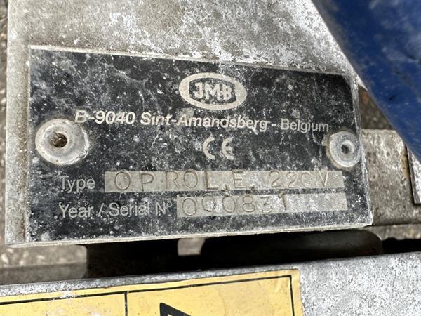 Grote foto jmb slangenhaspel gegalvaniseerd voor water tuin en terras scrobmachines