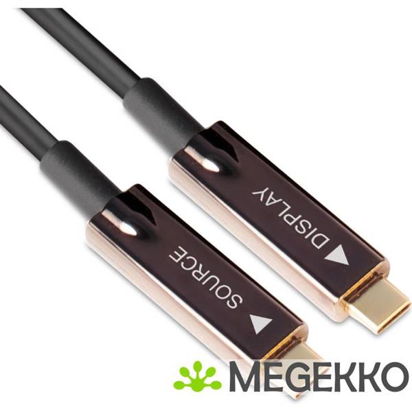 Grote foto club3d usb3.2 g2 type c act. opt. a v m m 20m usb kabel 3.2 gen 2 3.1 gen 2 usb c zwart computers en software overige computers en software