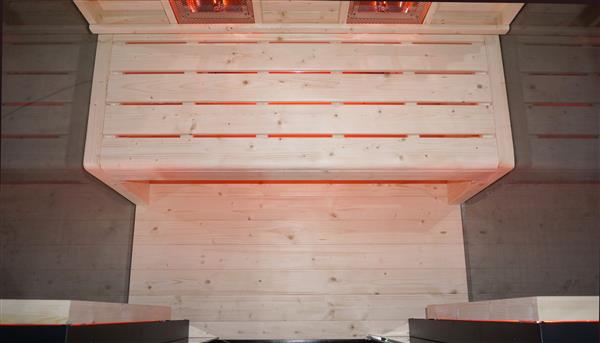 Grote foto 2 persoons infrarood sauna fullspectrum 2200 watt huis en inrichting sauna