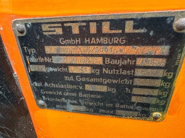 Grote foto vs 22431 elektrische triplex heftruck still efg 1.5 freelift agrarisch heftrucks