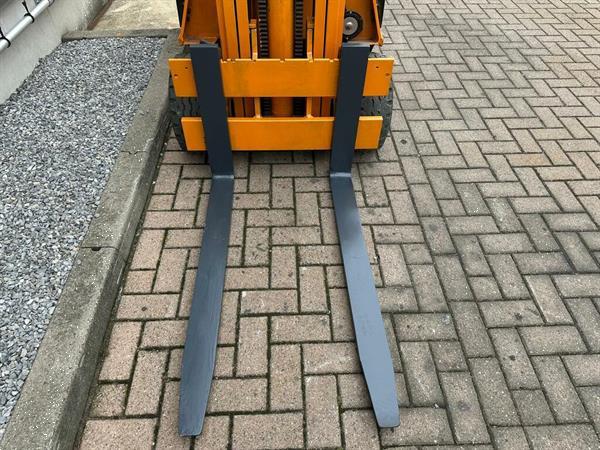 Grote foto vs 22432 elektrische duplex heftruck still freelift 3500mm agrarisch heftrucks