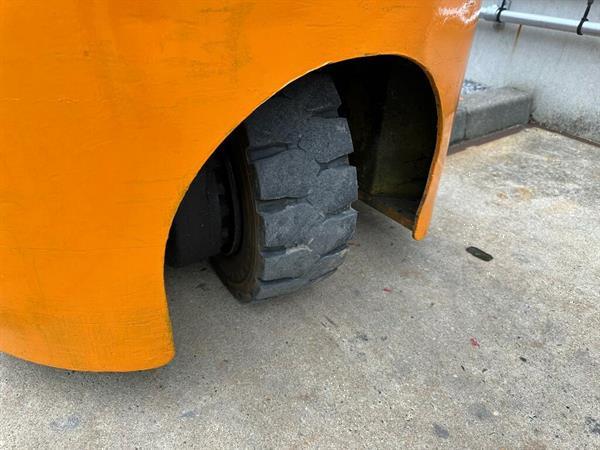 Grote foto vs 22432 elektrische duplex heftruck still freelift 3500mm agrarisch heftrucks