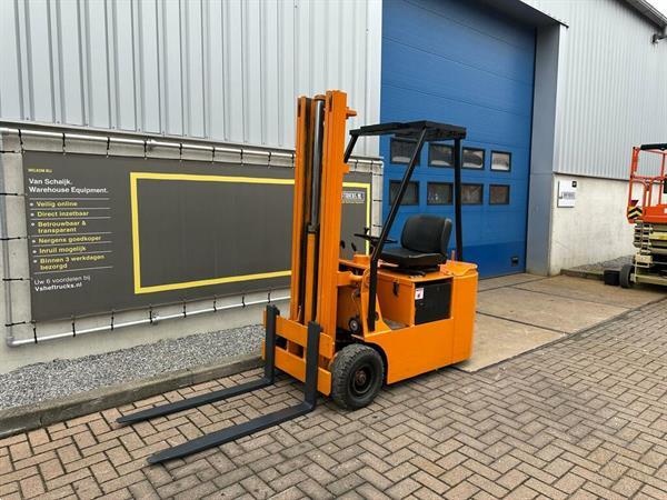 Grote foto vs 22432 elektrische duplex heftruck still freelift 3500mm agrarisch heftrucks